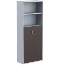 Шкаф с глухими средними дверьми СТ-1.6 Венге Магия/Металлик 770*365*1975